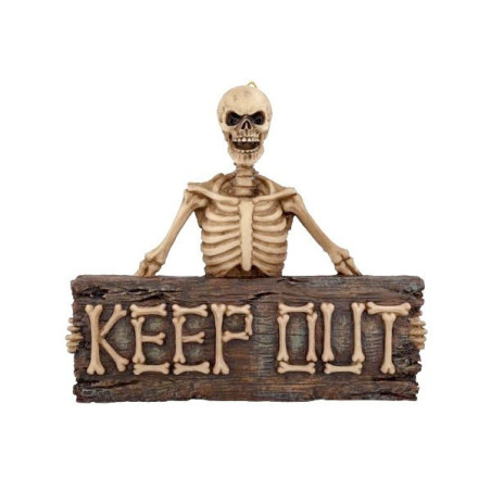 Türschild Keep Out