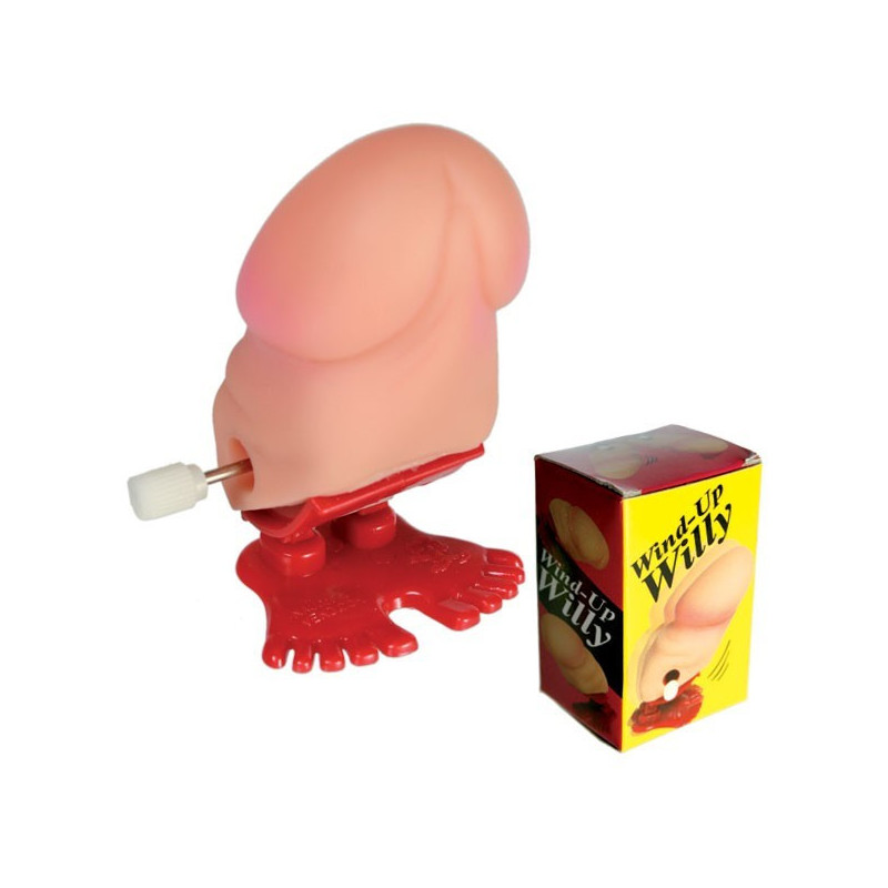 Hüpfender Penis aufziehbar