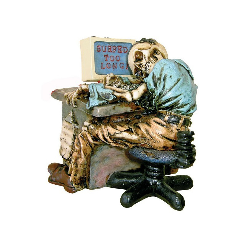 Skelett am PC Skelett am PC