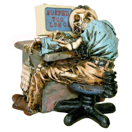 Skelett am PC