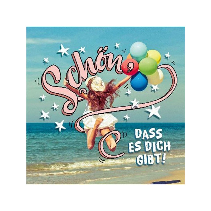 3D Klappkarten "Schön das es Dich gibt" 3D Klappkarten "Schön das es Dich gibt"
